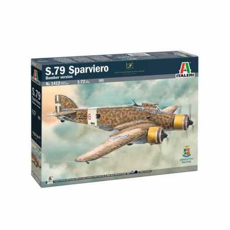 Avión S.79 Sparviero. Escala 1:72