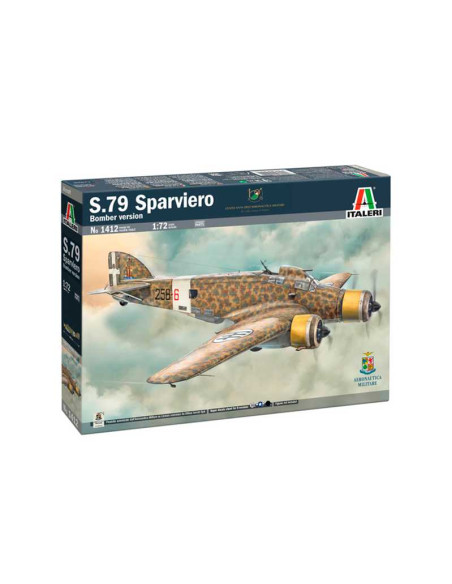 Avión S.79 Sparviero. Escala 1:72