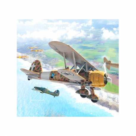 Avión CR.42 Falco. Escala 1:72