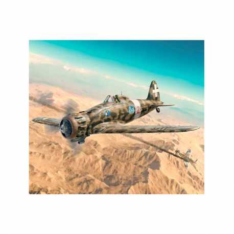 Avión MC.200 Saetta serie XXI-XXIII. Escala 1:48