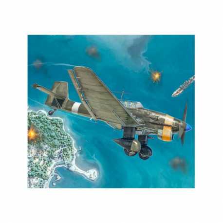 Avión Ju 87 B-2/R-2 Picchiatello. Escala 1:48