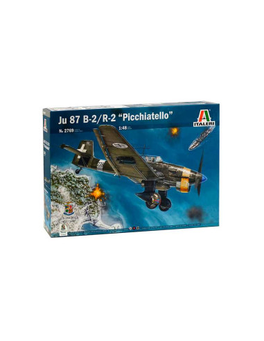 Avión Ju 87 B-2/R-2 Picchiatello. Escala 1:48