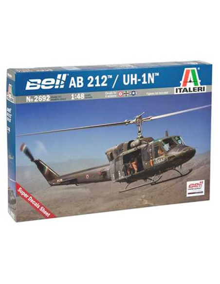 Helicóptero AB 212/UH-1N. Escala 1:48