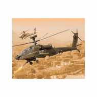 Helicóptero AH-64D Longbow Apache. Escala 1:48