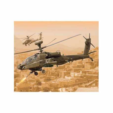 Helicóptero AH-64D Longbow Apache. Escala 1:48