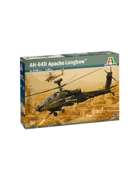 Helicóptero AH-64D Longbow Apache. Escala 1:48