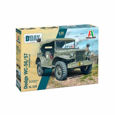 Vehículo Militar Dodge WC-56/57. Escala 1:35