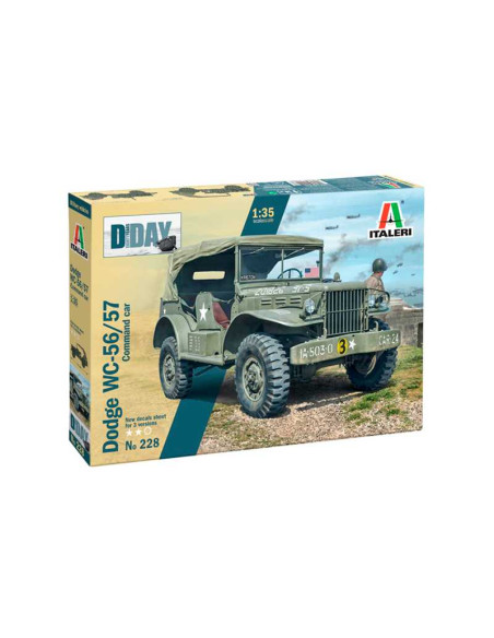 Vehículo Militar Dodge WC-56/57. Escala 1:35