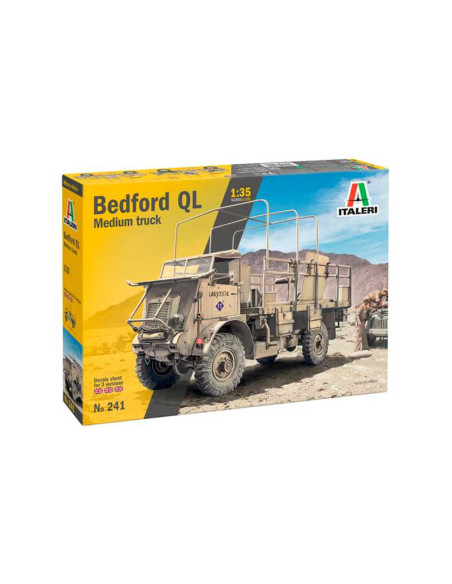 Vehículo Militar Bedford QL Medium Truck. Escala 1:35