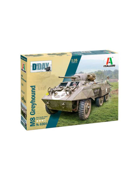 Vehículo Militar M8 Greyhound. Escala 1:35