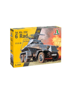 Vehículo Militar Sd. Kfz. 232 6 Rad.. Escala 1:35 2