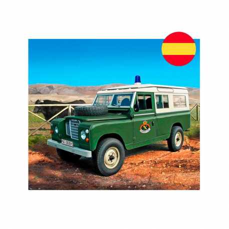 Coche Land Rover Series III Guardia Civil. Escala 1:35