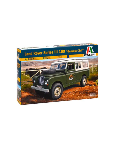 Coche Land Rover Series III Guardia Civil. Escala 1:35
