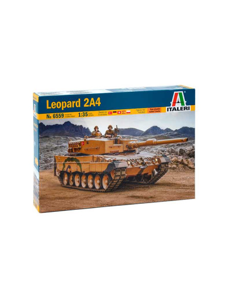 Tanque Leopard 2A4. Escala 1:35