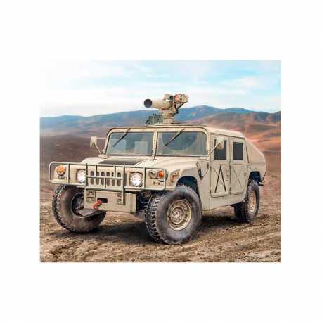 Vehículo Militar HMMWV M966 TOW Carrier. Escala 1:35