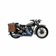Moto militar Triumph 3HW. Escala 1:9