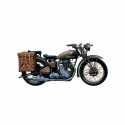Moto militar Triumph 3HW. Escala 1:9