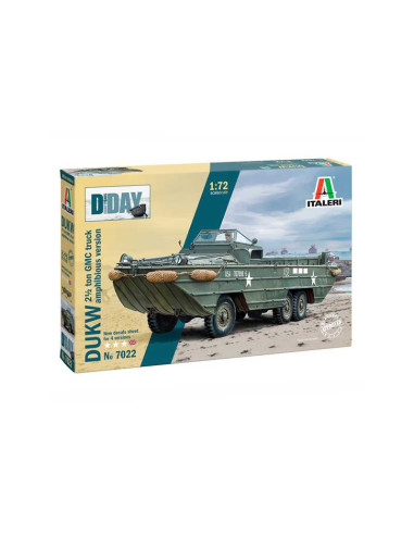 Vehículo Militar DUKW. Escala 1:72