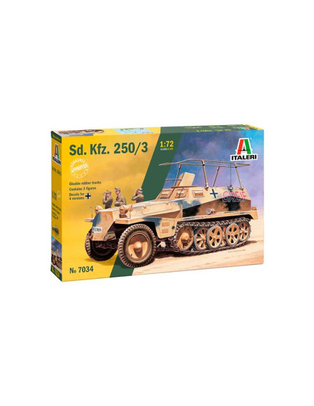Vehículo Militar Sd. Kfz. 250/3. Escala 1:72