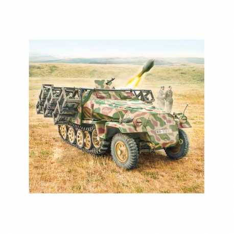 Vehículo Militar Sd.Kfz. 251/1 Stuka zu Fuss. Escala 1:72