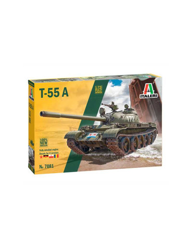Tanque T-55 A. Escala 1:72