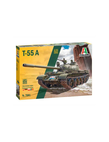 Tanque T-55 A. Escala 1:72