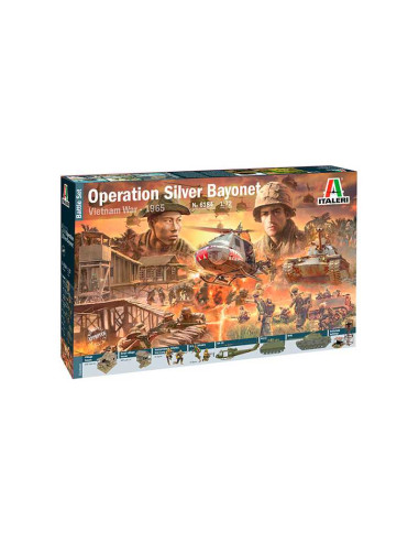 Battle sets Op. Silver Bayonet – Vietnam War. Escala 1:72