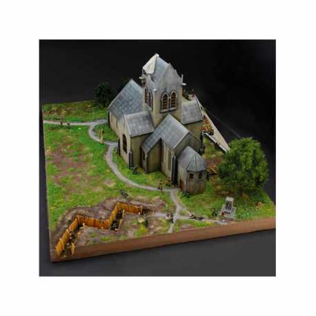 Battle sets Air assault on Sainte-Mère-Église. Escala 1:72