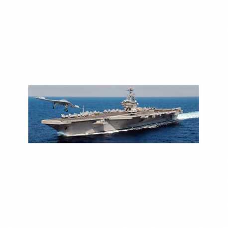 Barco U.S.S. George H. W. Bush CVN-77. Escala 1:720