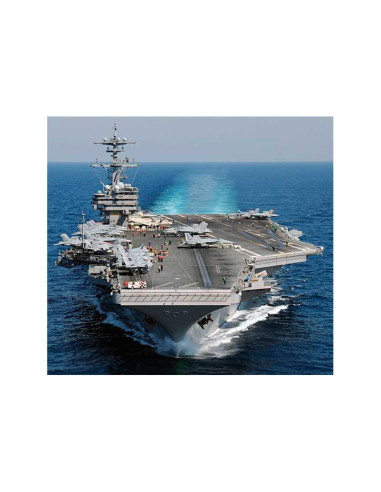 Barco U.S.S. George H. W. Bush CVN-77. Escala 1:720