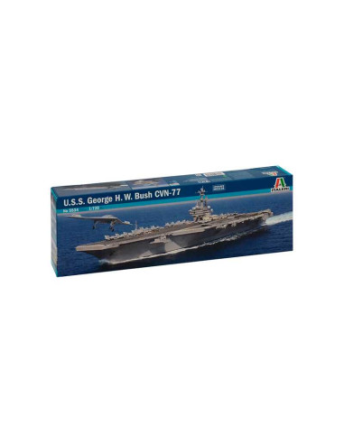 Barco U.S.S. George H. W. Bush CVN-77. Escala 1:720