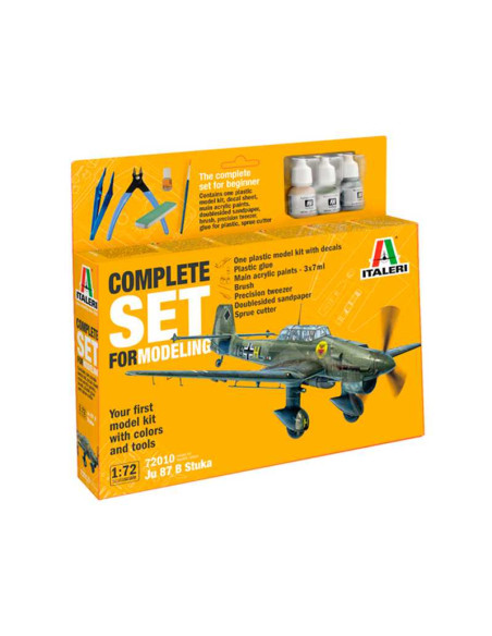 Set de modelismo Avión Ju 87 B Stuka. Escala 1:72