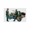 Moto militar BMW R75 with Sidecar. Escala 1:35. 3