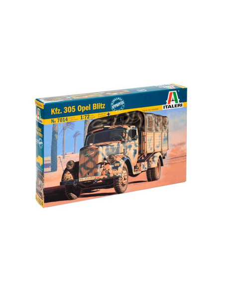 Vehículo Militar Kfz. 305 Opel Blitz. Escala 1:72