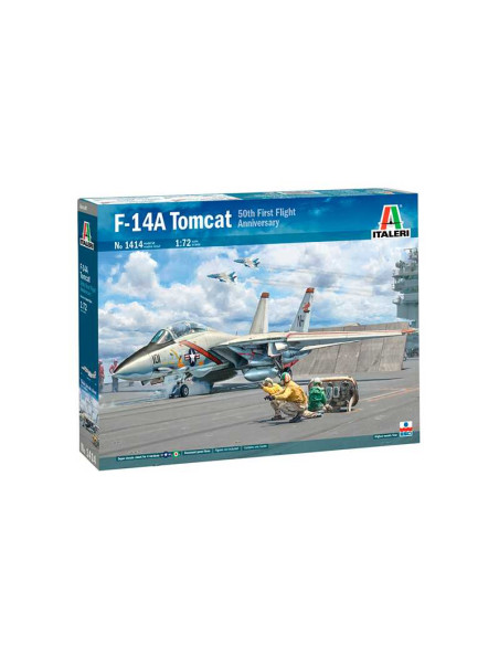 Avión F-14A Tomcat 50th Anniversary. Escala 1:72