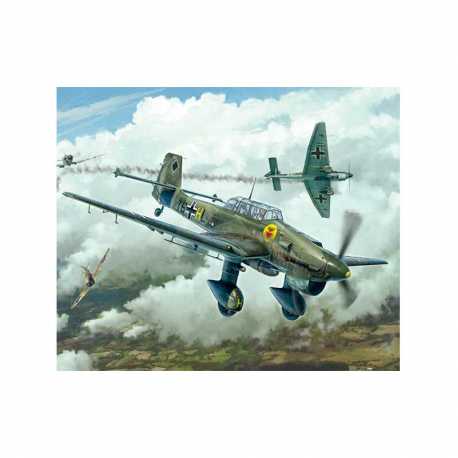 Avión Ju 87 B Stuka. Escala 1:48