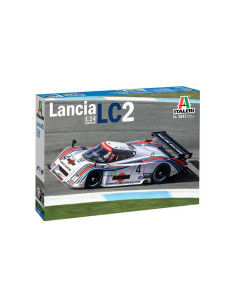 Coche carreras Lancia LC2. Escala 1:24 2