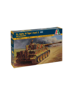 Tanque Pz.Kpfw. VI Tiger I Ausf. E mid prod.. Escala 1:35 2