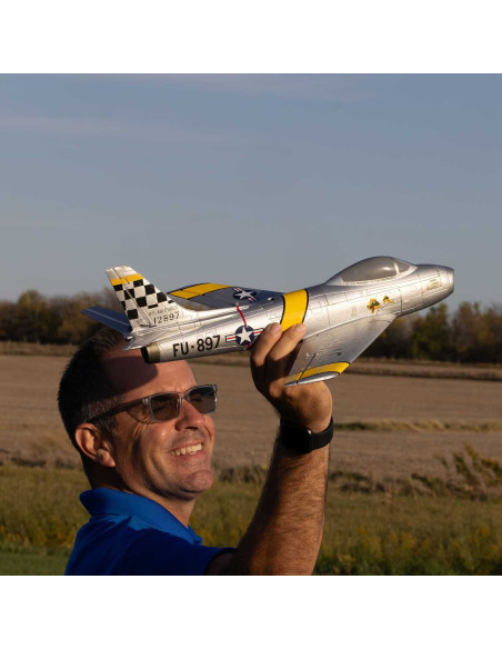 UMX F-86 Sabre 30mm EDF Jet BNF Basic with AS3X and SAFE Select