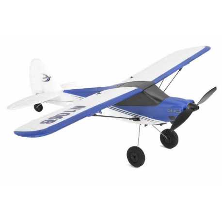EZ-Wings - Mini Cub - RTF - Blue - 450mm - 1+1 Li-Po Battery - USB Charger