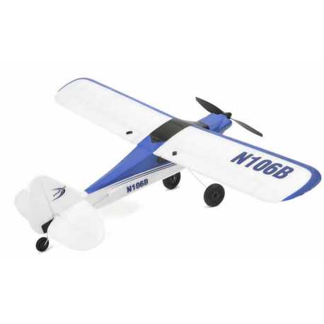 EZ-Wings - Mini Cub - RTF - Blue - 450mm - 1+1 Li-Po Battery - USB Charger