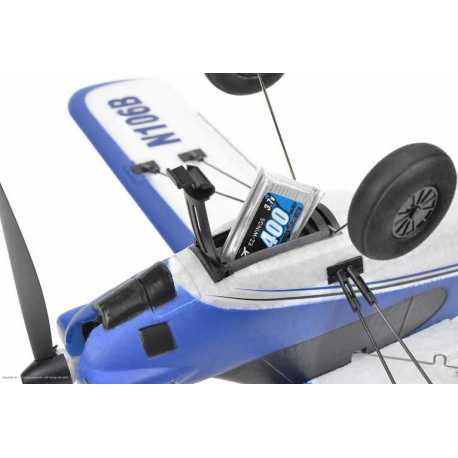EZ-Wings - Mini Cub - RTF - Blue - 450mm - 1+1 Li-Po Battery - USB Charger