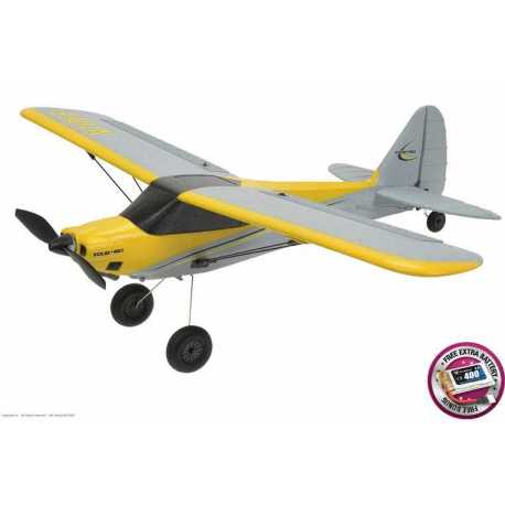 EZ-Wings - Mini Cub - RTF - Yellow - 450mm - 1+1 Li-Po Battery - USB Charger