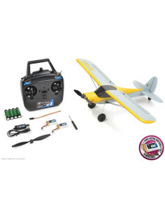 EZ-Wings - Mini Cub - RTF - Yellow - 450mm - 1+1 Li-Po Battery - USB Charger 2