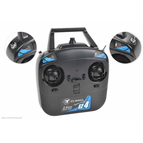 EZ-Wings - Mini Cub - RTF - Yellow - 450mm - 1+1 Li-Po Battery - USB Charger