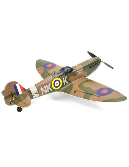 EZ-Wings - Mini Spitfire MK II - RTF - 450mm - 1+1 Li-Po Battery - USB Charger