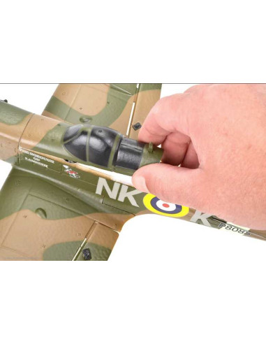 EZ-Wings - Mini Spitfire MK II - RTF - 450mm - 1+1 Li-Po Battery - USB Charger