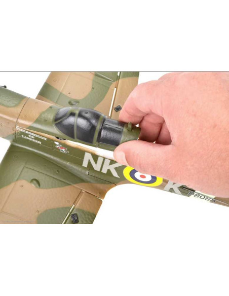 EZ-Wings - Mini Spitfire MK II - RTF - 450mm - 1+1 Li-Po Battery - USB Charger