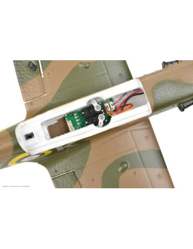 EZ-Wings - Mini Spitfire MK II - RTF - 450mm - 1+1 Li-Po Battery - USB Charger