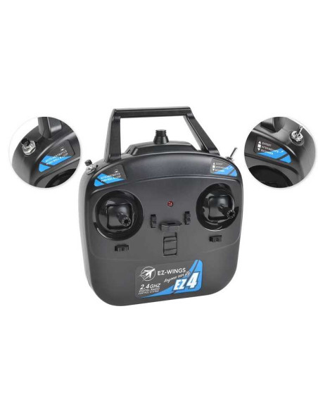 EZ-Wings - Mini Spitfire MK II - RTF - 450mm - 1+1 Li-Po Battery - USB Charger